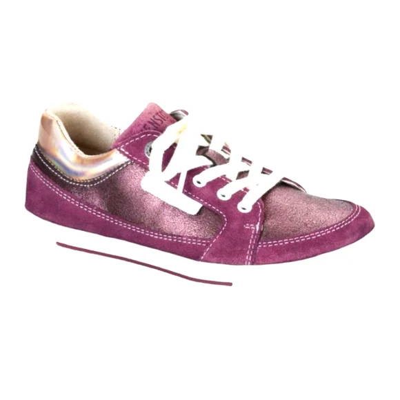 NEW Birkenstock Kids Astee Sneakers Pink Fuchsia Shoes - Picture 2 of 5